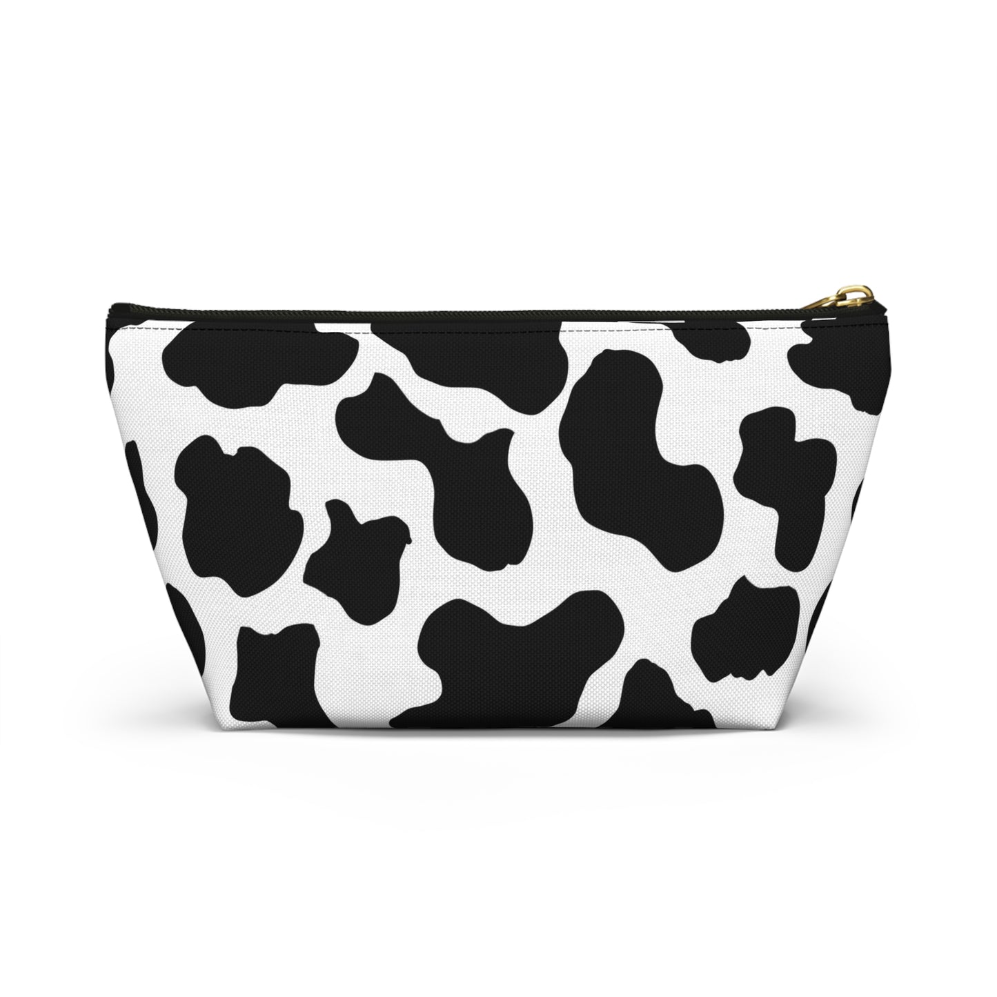 "Stylish Cow Print Accessory Pouch - Organize Your Essentials with Flair"