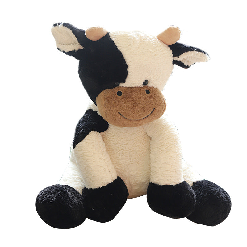 Toy Cute Sitting Cow Doll Cow Plush Toys Wholesale Ox Year Mascot